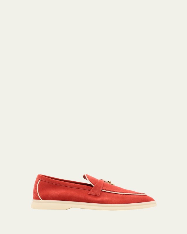 Summer Suede Charms Loafers